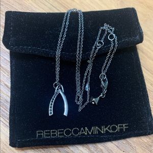 Rebecca Minkoff wishbone necklace